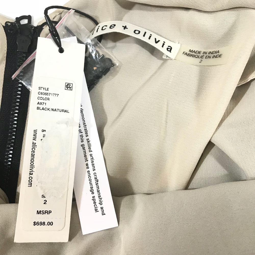 ❌SOLD❌ Alice + Olivia “Silvia” Embellished Dress - Picture 8 of 8